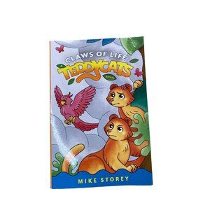Claws of life teddycats paperback book Mike Storey